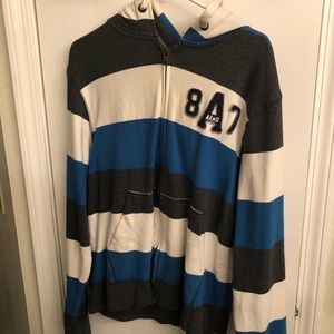 Aeropostale Striped Hoodie